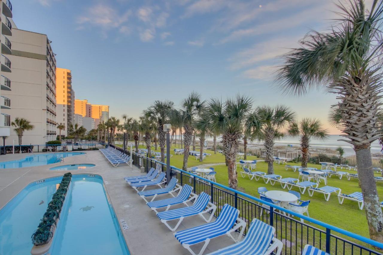 11-Th Floor Oceanfront Beach Resort With Private Balcony 미를 비치 외부 사진