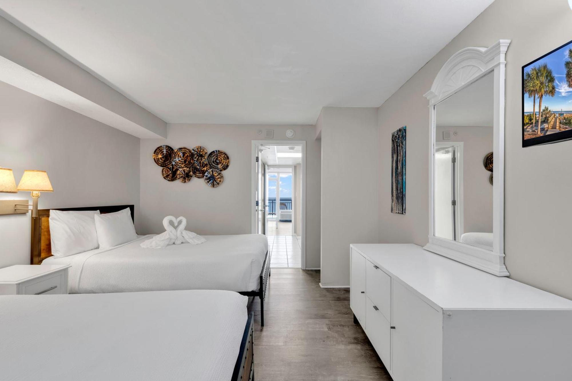 11-Th Floor Oceanfront Beach Resort With Private Balcony 미를 비치 외부 사진